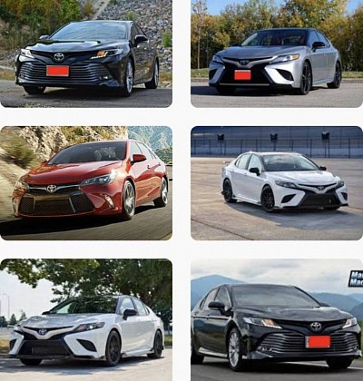 ตัวอย่างรถ Toyota Camry ให้บริการ